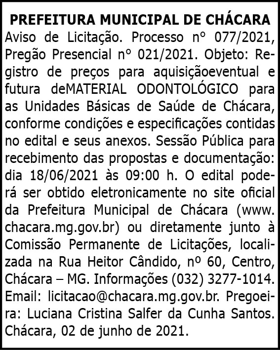 1 CHACARA 077