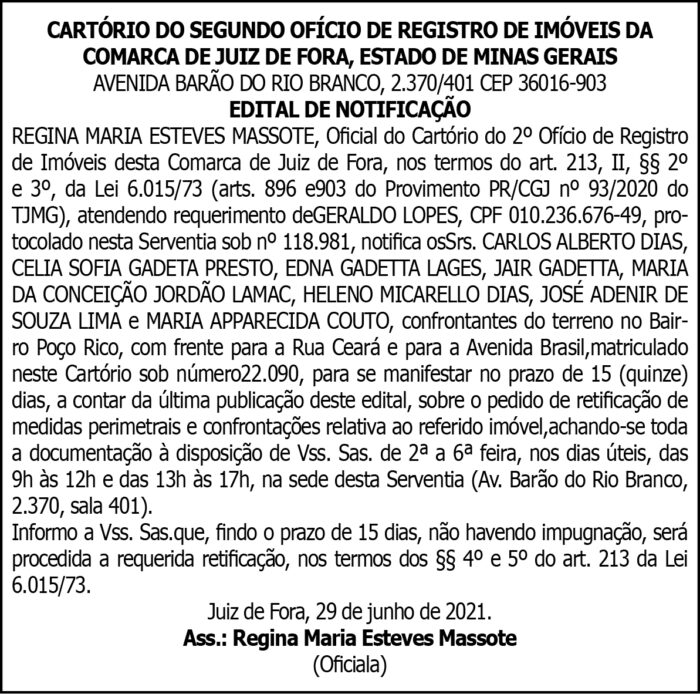 Registro de Imóveis 4 1 GERALDO