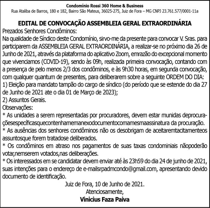 Condomínio Rossi 360 Home & Business 4 1 ROSSI 360 2