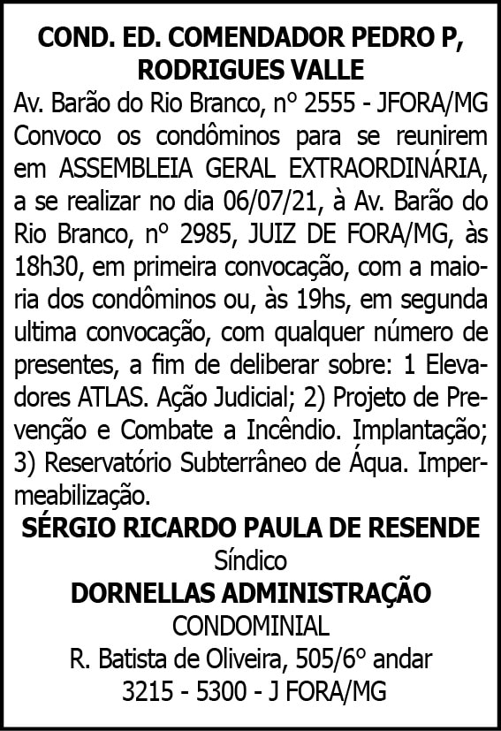 Cond. Ed. Comendador Pedro P Rodrigues Valle 4 1 WEELINGTON