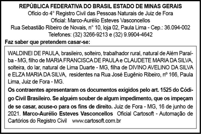 AVISO WALDINEI