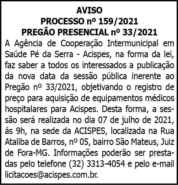 Acispes - Pregão Presencial 4 1 ACISPES 159