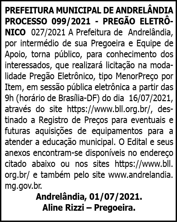1 ANDRELANDIA 099