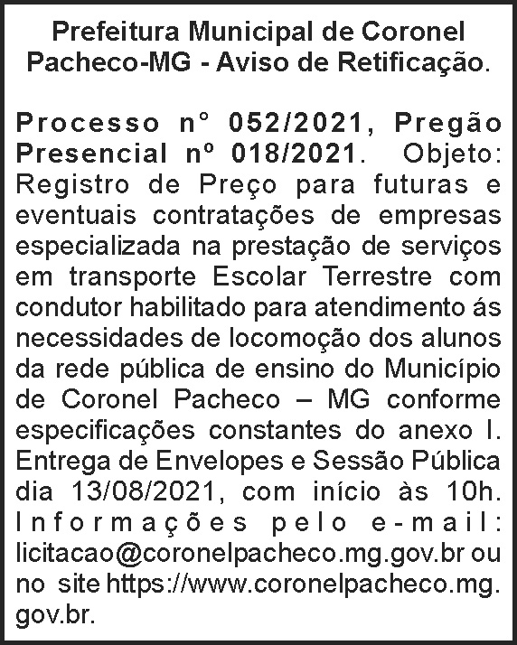 1 CORONEL 052 1