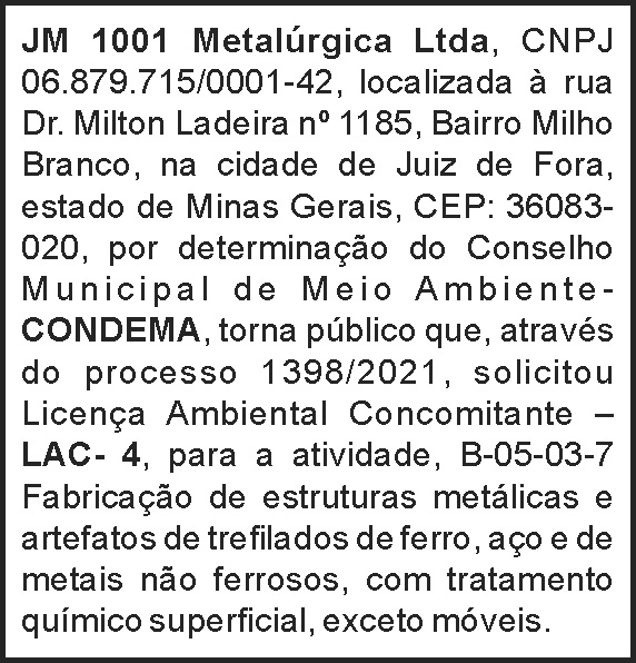 JM Metalúrgica Ltda 4 1 JM