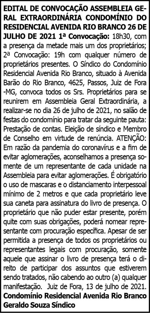 1 RIO BRANCO