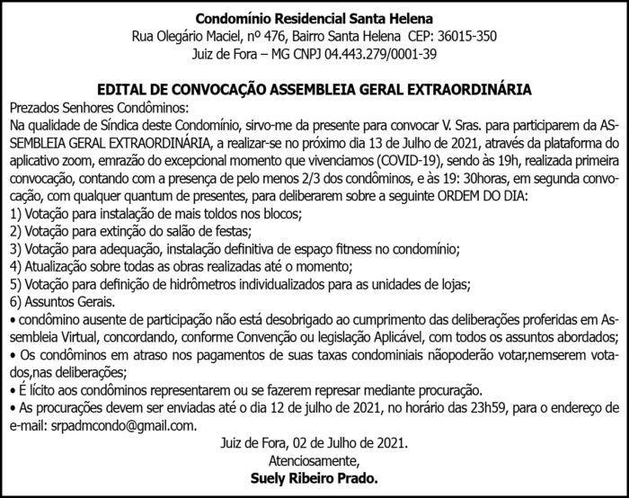 Cond. Residencial Santa Helena 4 1 SANTA HELENA