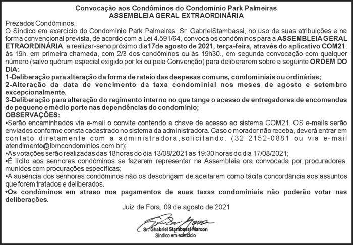 1 PALMEIRAS