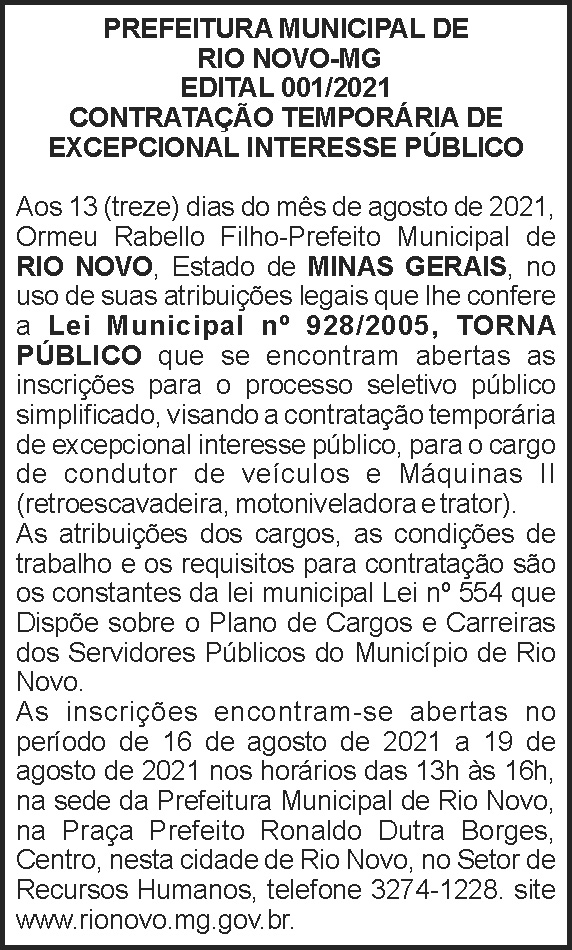 1 RIO NOVO 001