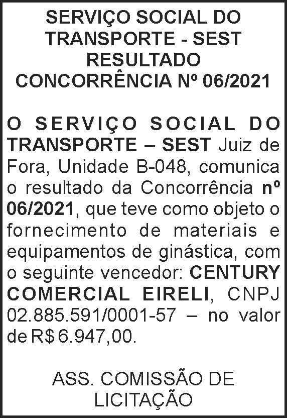 Edital - Serviço social do transporte 4 1 SEST 1