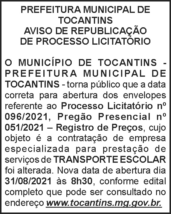 1 TOCANTINS 096 2