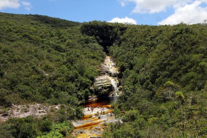 Cachoeira dos Macacos Parque Ibitipoca foto Leonardo Costa