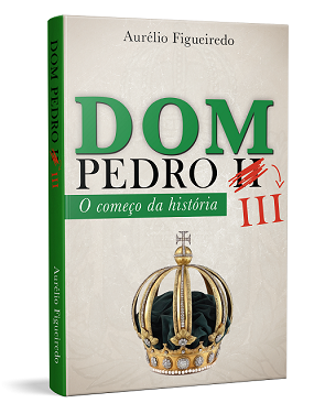 capa do livro dom pedro III .