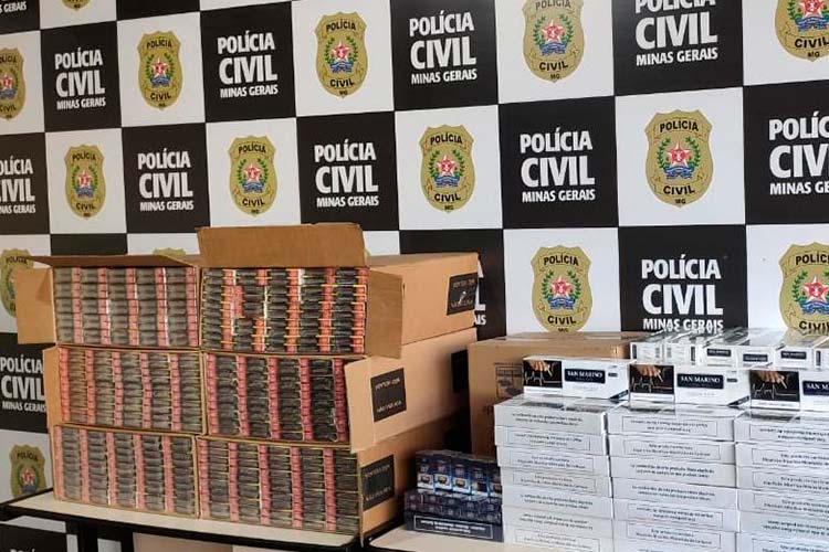 Polícia Civil Apreende Três Mil Maços De Cigarros Contrabandeados