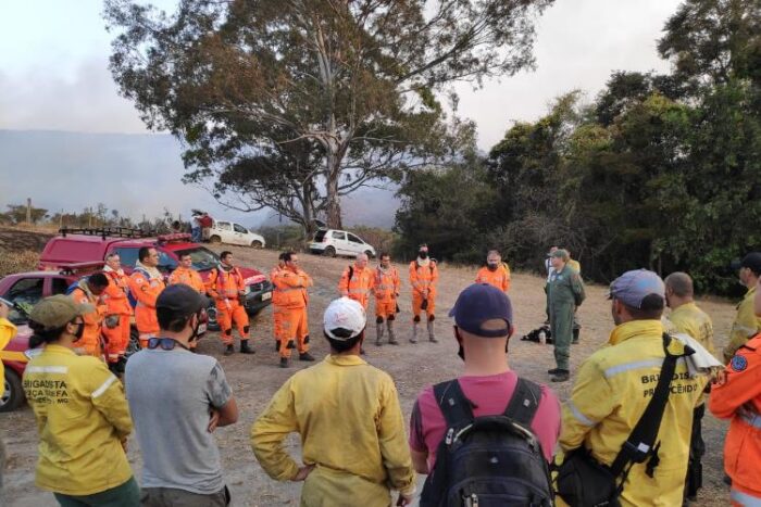 09 09 2021 fogo Serra de Sao Jose foto Corpo de Bombeiros Divulgacao3