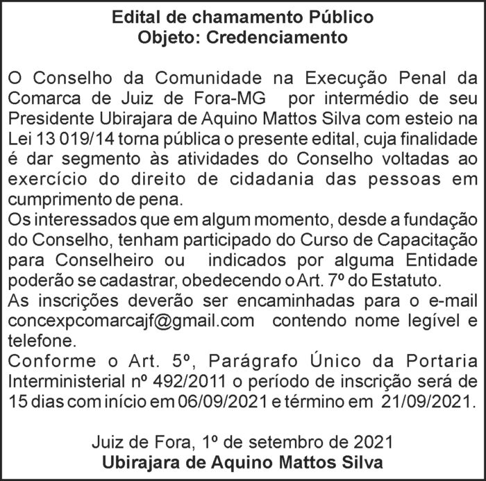 1 CHAMAMENTO