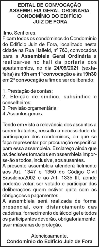 1 JUIZ DE FORA