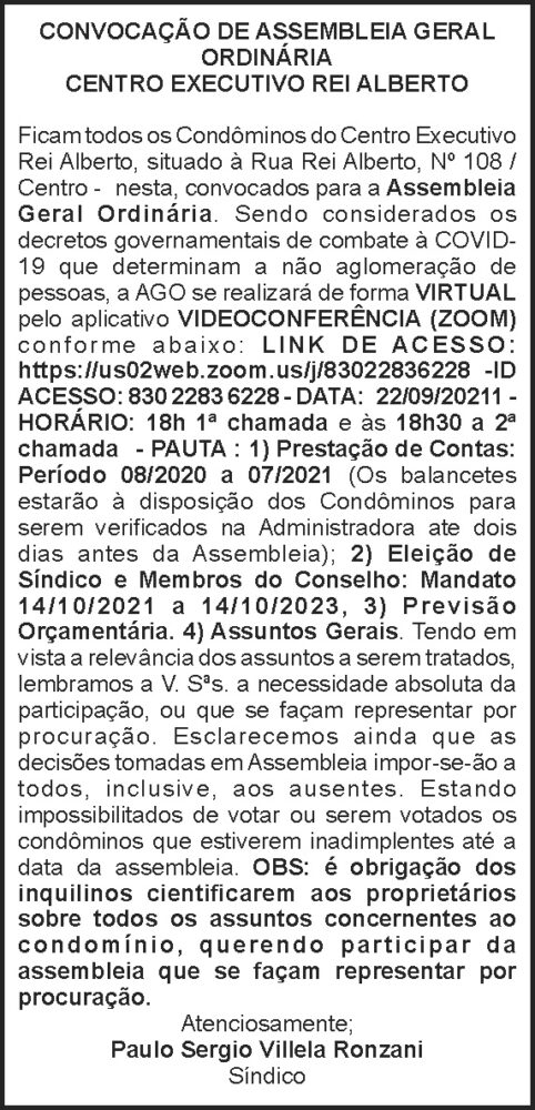 Centro Executivo Rei Alberto 4 1 REI ALBERTO