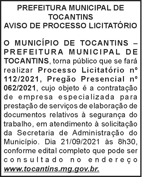 1 TOCANTINS 112