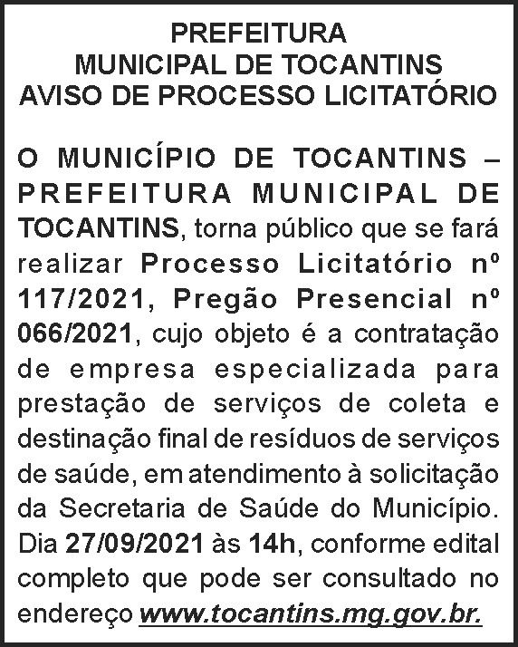 1 TOCANTINS 117