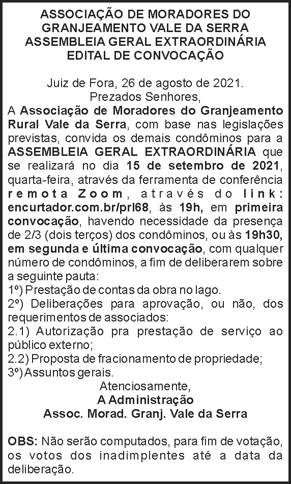 1 VALE DA SERRA