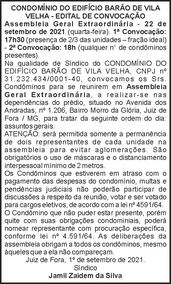 Cond. do Ed. Barão de Vila Velha 4 1 VILA VELHA
