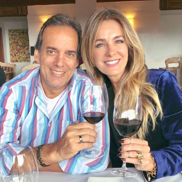  Júlio César Noel e Patrícia Alvim comemoram hoje 25 anos de casados