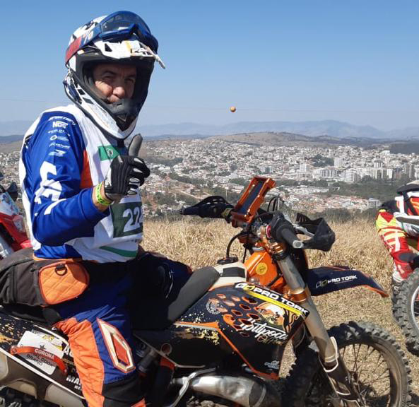  Manoel Resende, primeiro lugar na categoria Over 60 do Enduro da Independência 