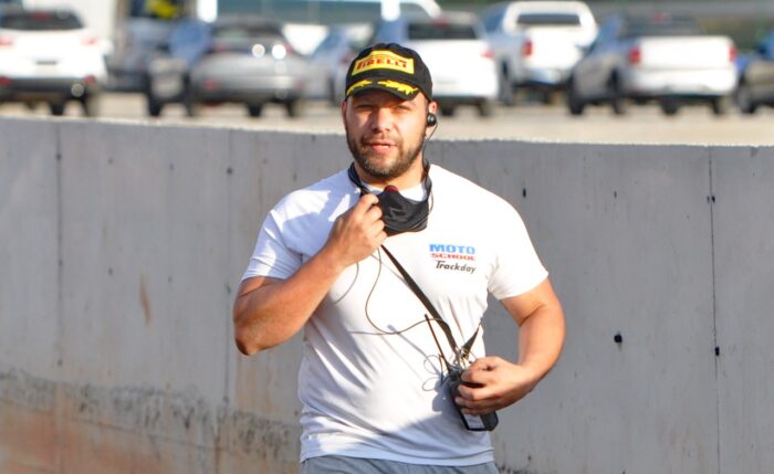 Marcelo Rodrigues, organizador da prova de motos no Autódromo de Potenza Foto: Angelo Savastano 