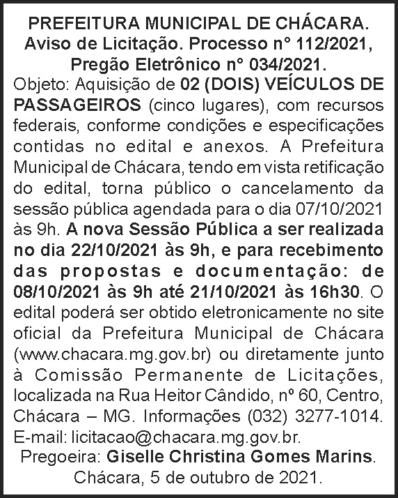 1 CHACARA 112