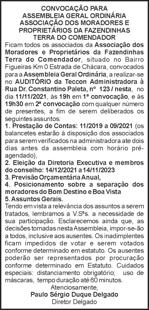 1 COMENDADOR