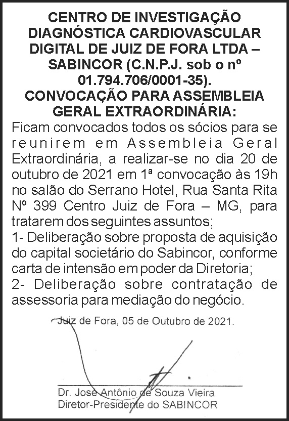 1 SABINCOR