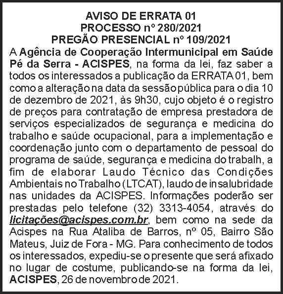 Aviso de errata - Acispes 4 1 ACISPES 280 2