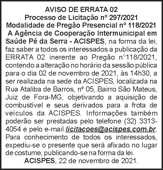 Aviso de errata - Acispes 4 1 ACISPES 297 1