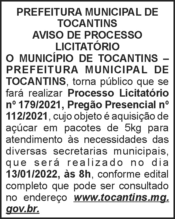 1 TOCANTINS 179