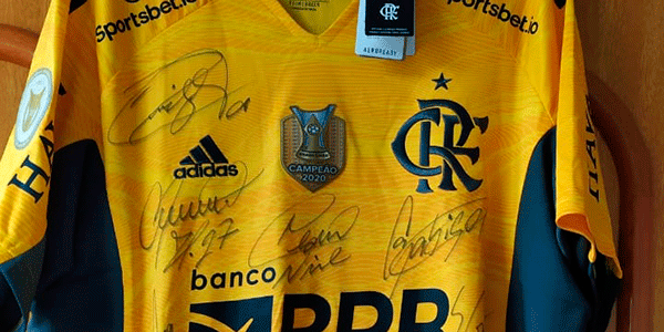 FINALIZADA] CAMISA AUTOGRAFADA DO FLAMENGO AJUDANDO PROJETO VIVER