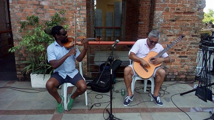 Estação Cultural recebe encontro de improviso das artes 1 duolhodagua CONFIRA