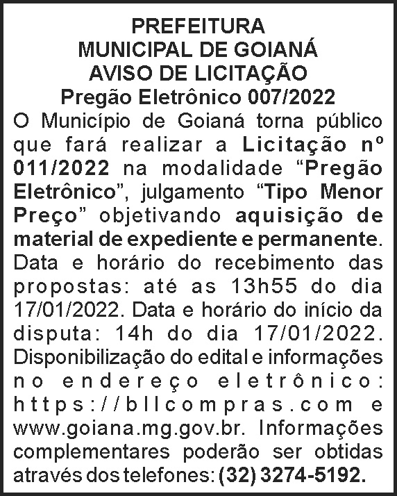 1 GOIANA 007
