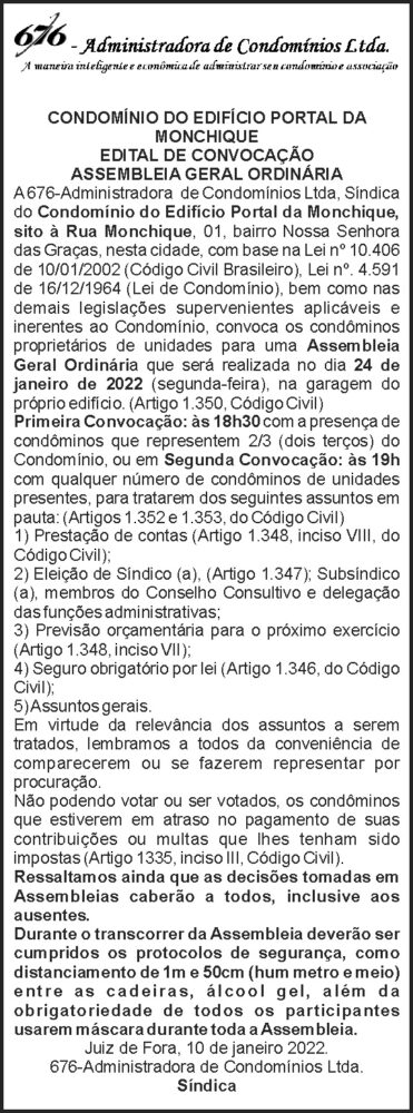 Edital de convocação - Portal Monchique 4 1 MONCHIQUE