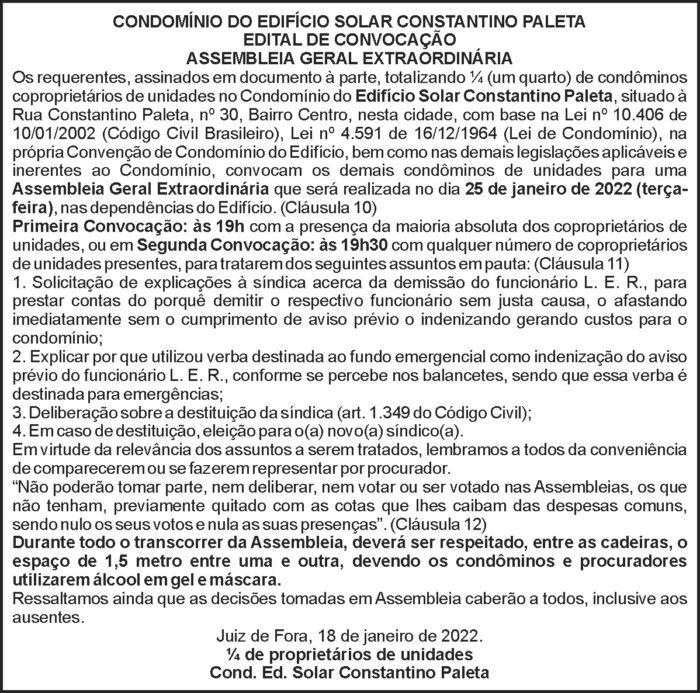 Solar Constantino Paleta - Convocação 4 1 PALETA