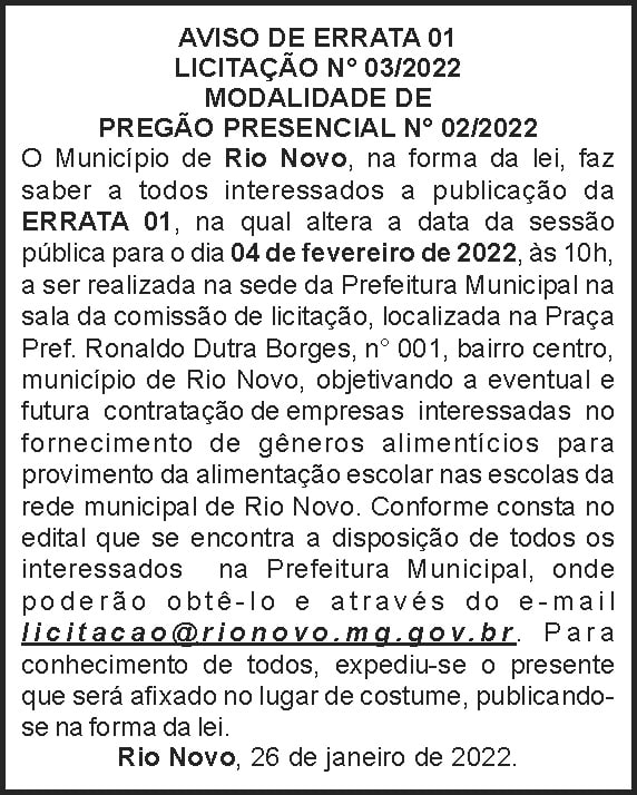 1 RIO NOVO 03 1