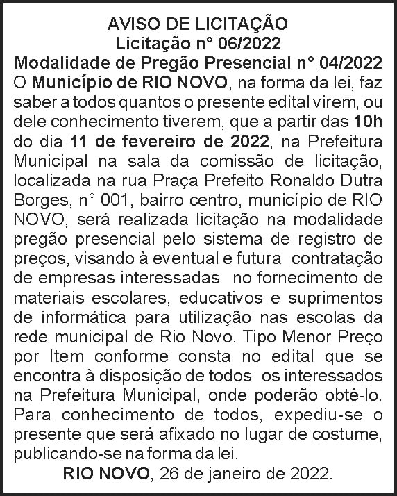 1 RIO NOVO 06