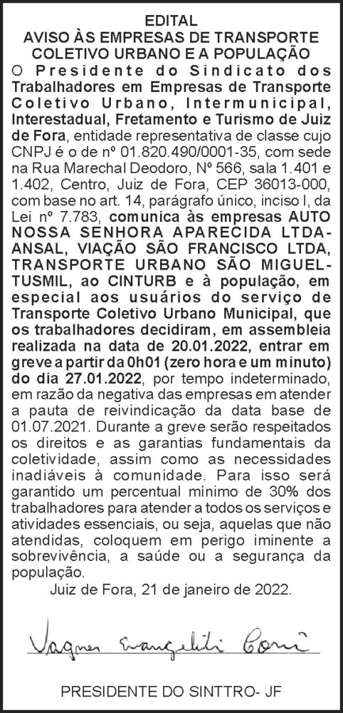 Sintro - Edital 4 1 SINTRO