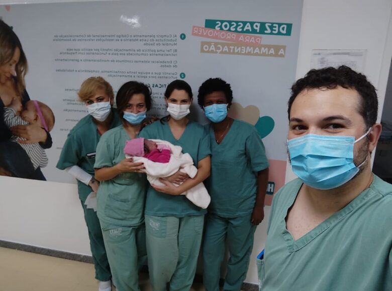 Primeiro bebê juiz-forano de 2022 nasceu na madrugada de sábado 1 mariajulia e1641219791647