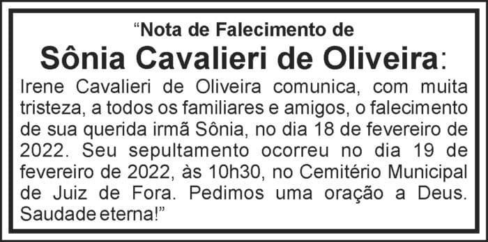 Nota de falecimento Irene 4 1 IRENE