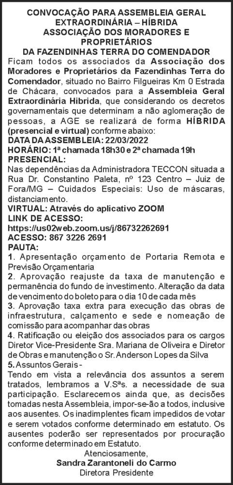 Fazendinha Terra do Comendador 4 1 COMENDADOR