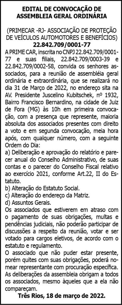1 PRIMERCAR EDITAL