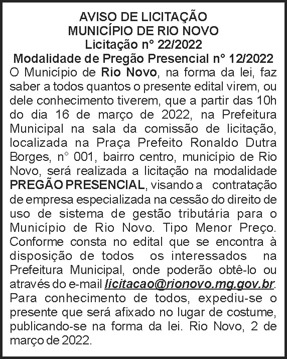 Rio Novo 4 1 RIO NOVO 22