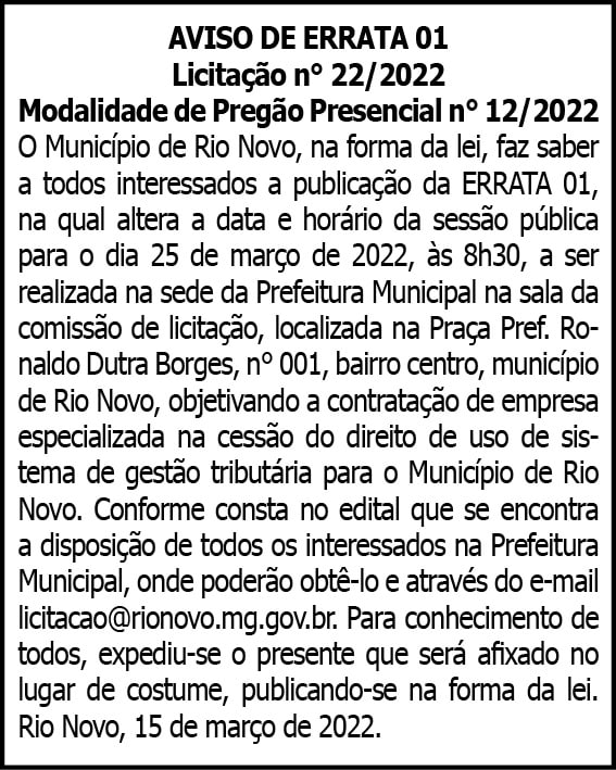 1 RIO NOVO22