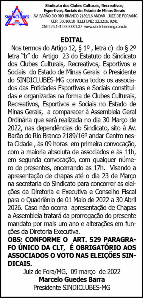 Sindiclubes 4 1 SINDICLUBES
